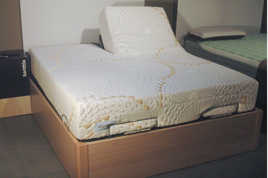Colchón doble para cama articulada.